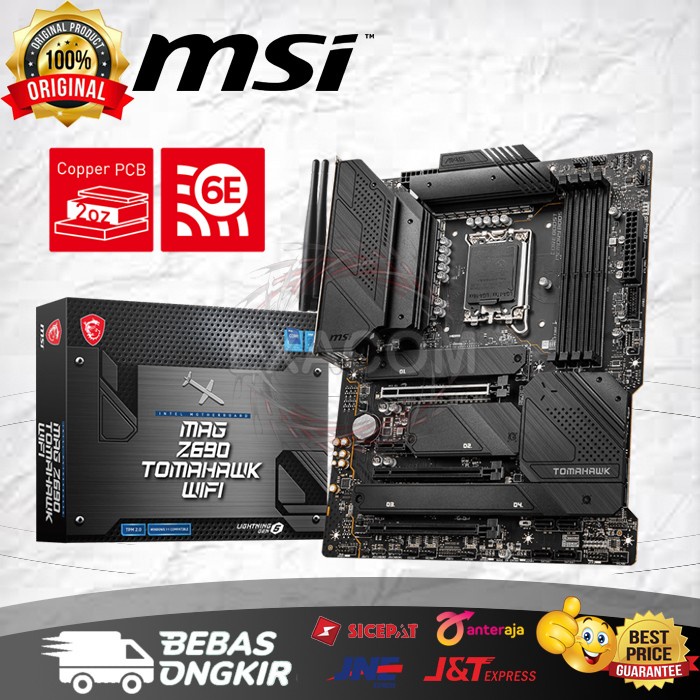 Motherboard MSI Z690 Tomahawk Wifi - LGA 1700 , DDR5 , Z690