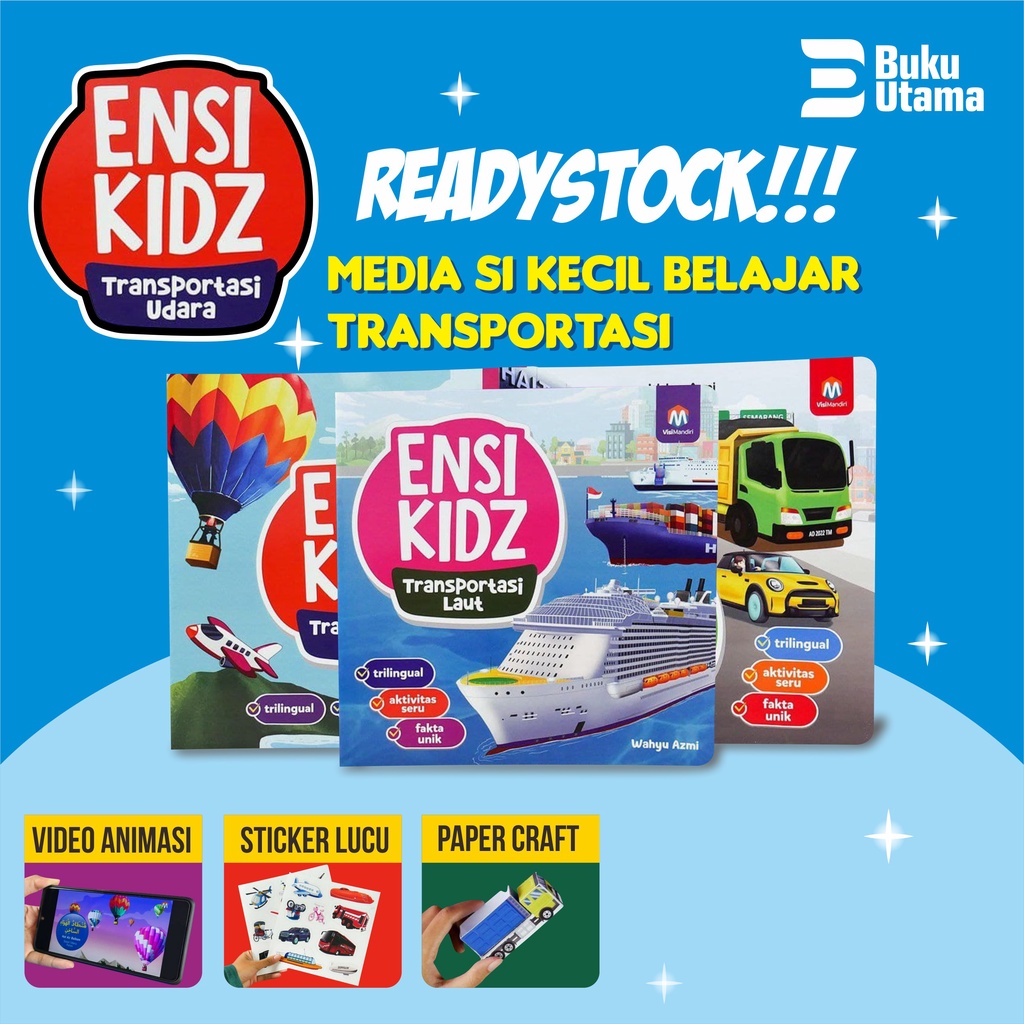 ENSIKIDZ Transportasi - Ziyad books