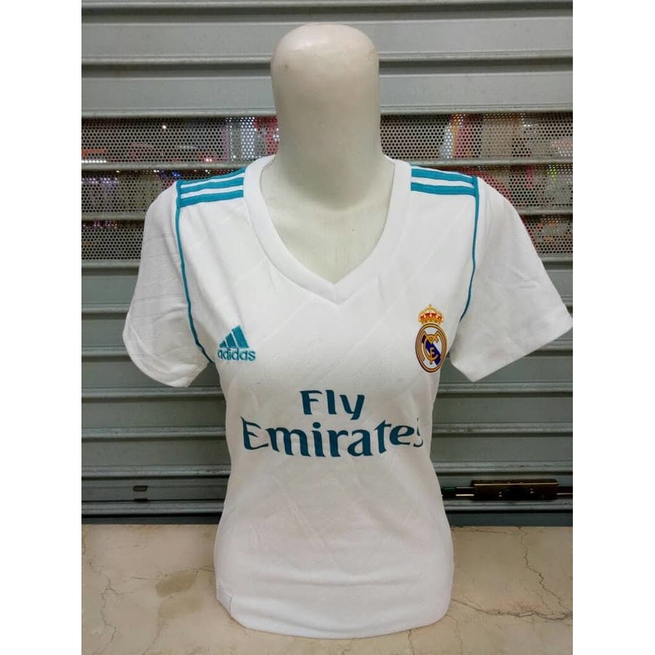 Jual Jersey Futsal Real Madrid Home LAdies Wanita Cewek 17 18 Grade Ori Murah