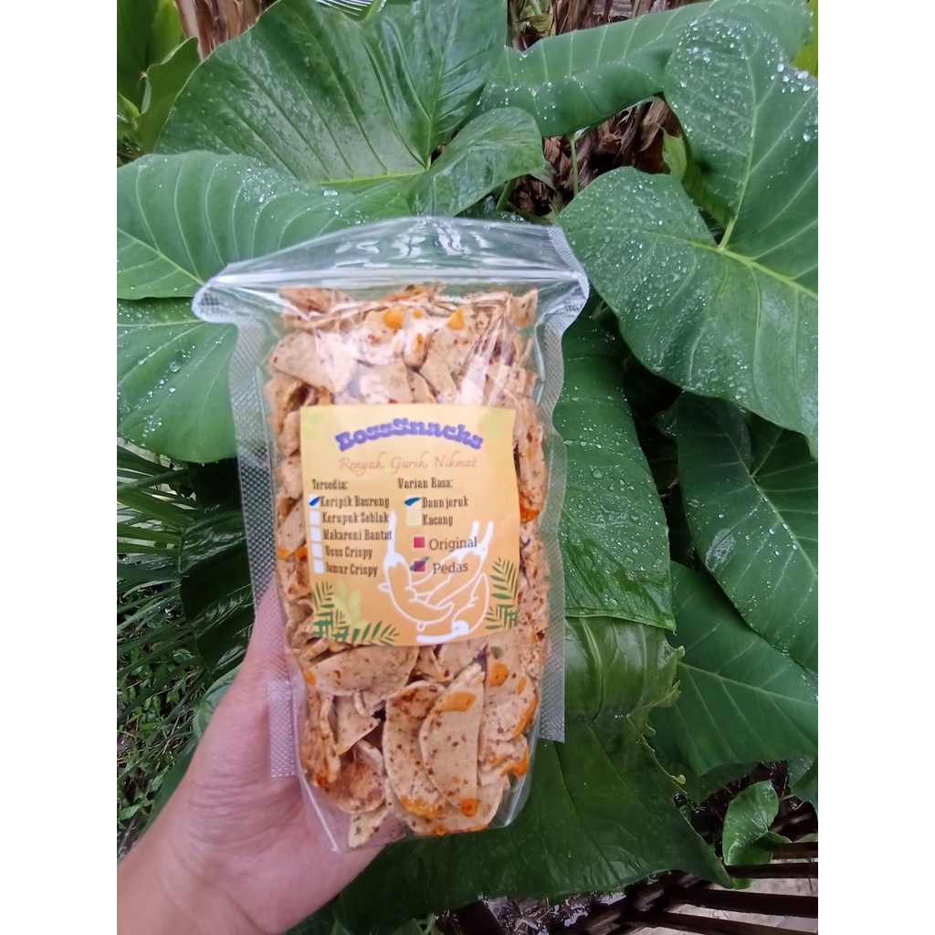 

Keripik Basreng pedas 250g