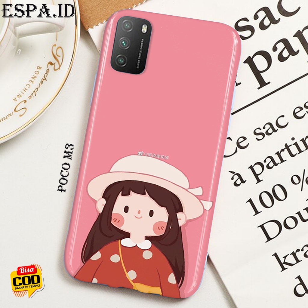 Case Hp Xiaomi Poco M3 - Casing Hp Xiaomi Poco M3 - Espa.id - Fashion Case Girl - Case Cewek - Case 
