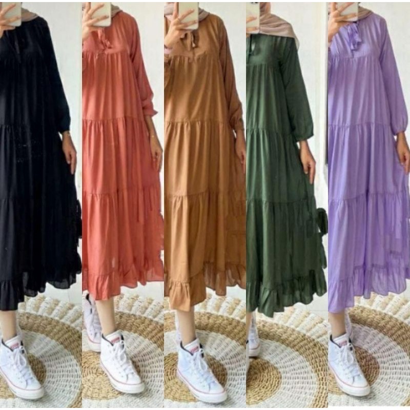 MIDI DRESS /SOJIN MIDI DRESS /SOJIN CANDA /SUSUN REMPEL