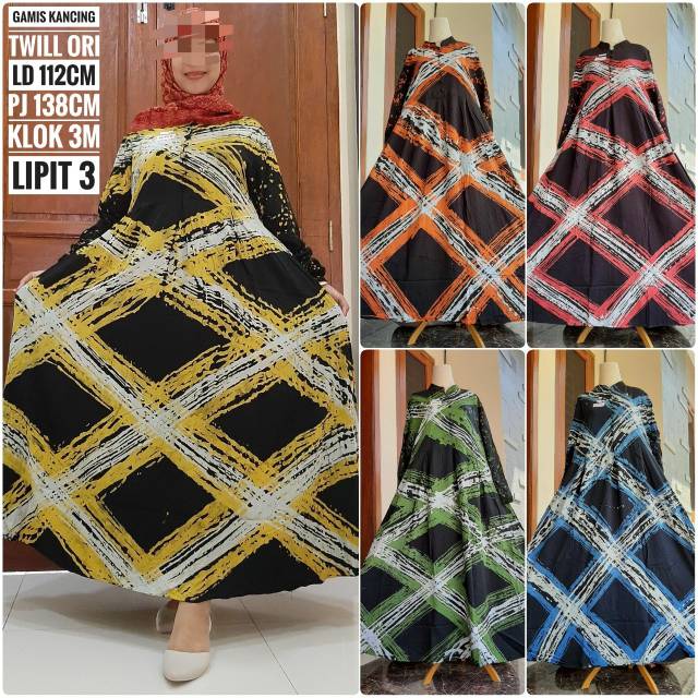 Gamis Twill Ori Termurah Terbaru 2020