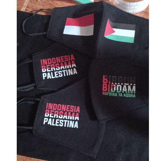 MASKER SAVE PALESTINE PALESTINA INDONESIA