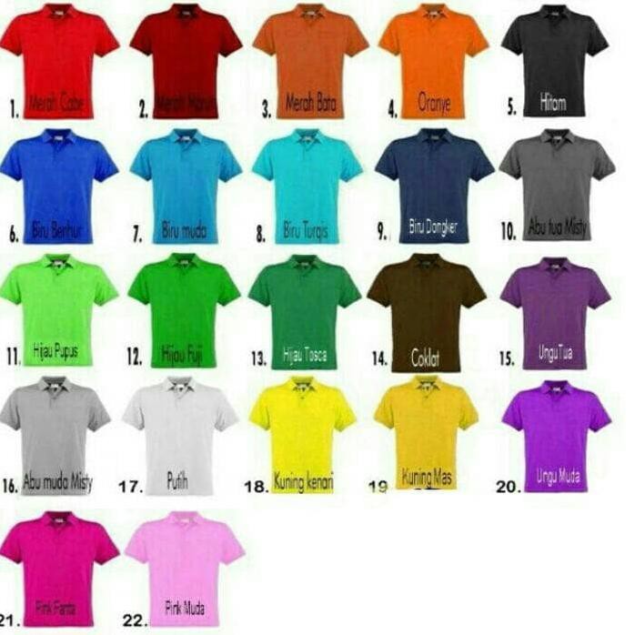 Polo Shirt Cewek Pink Fanta/ Kaos Polo Wanita/Kaos Berkerah Seragam