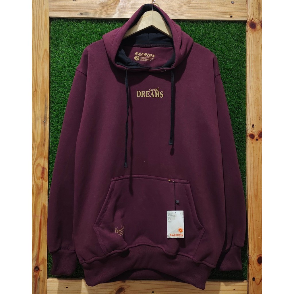 Jaket Hoodie Pria Cod Aesthetic List Result Original Kachios Brand Distro Kota Bandung Terbaru Terpopuler Dan Terlaris Oversize Unisex Sweater Hoodie Pria Katun Casual Distro Masa Kini Hudie Pria Wanita Hodie Casual Warna Cream Jaket Pria Hoodie Distro-Maroon Sweet dreams