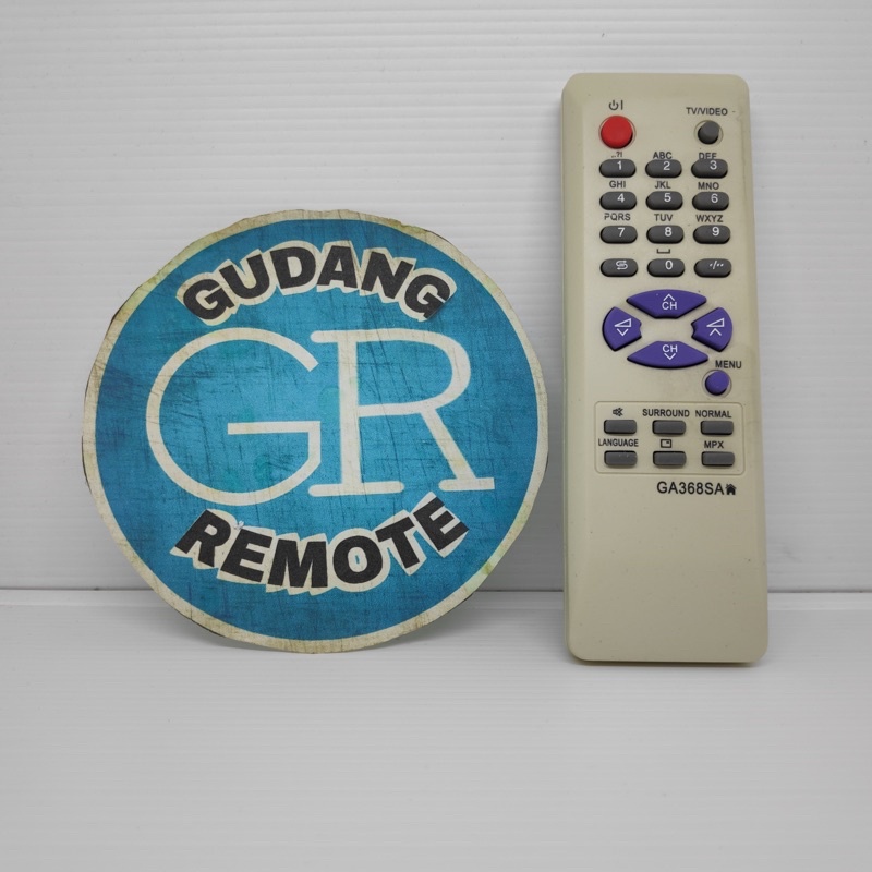 Remot remote TV sharp tabung slim GA368SA GA735SA