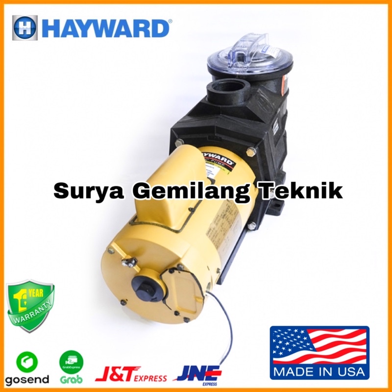 Jual Pompa Air HAYWARD 3HP 220V Super II Pump Mesin Pompa Kolam Renang ...