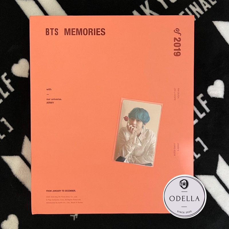 BTS - MEMORIES FULLSET 2019 PHOTOCARD PC TAEHYUNG V