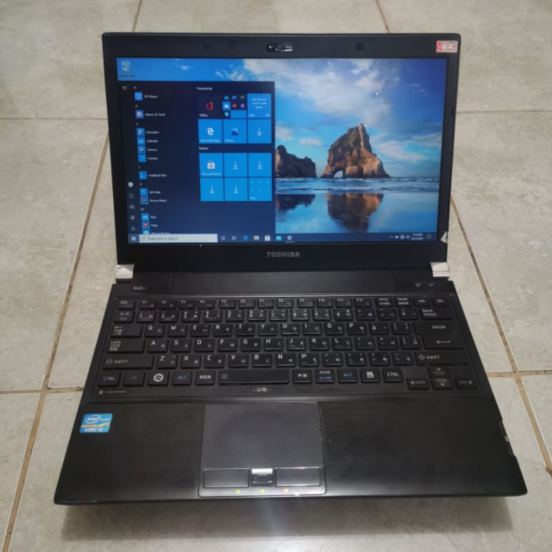 Laptop Toshiba R731 Core i3-2310M Hd Graphics 3000, Ram 4 Gb Hdd 320 Gb Laptop Murah