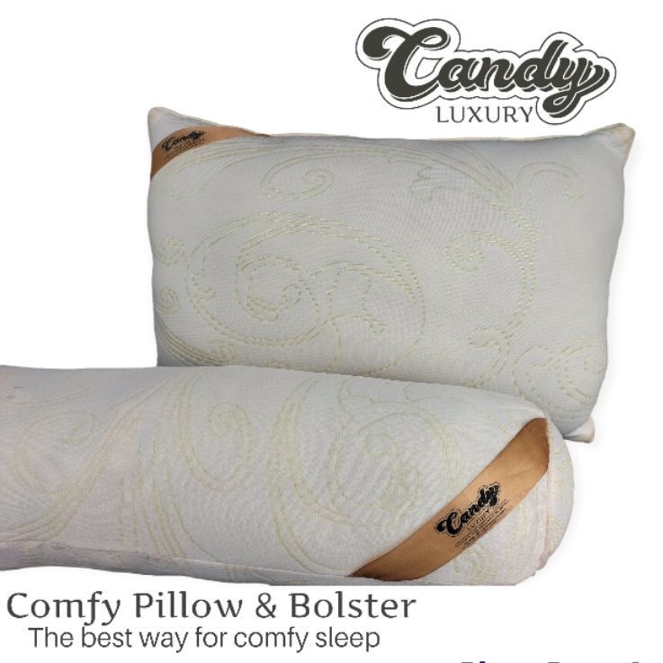 [2in1 JUMBO] BANTAL GULING HOTEL CANDY LUXURY ORIGINAL/ BANTAL GULING JUMBO 1.200 GRAM