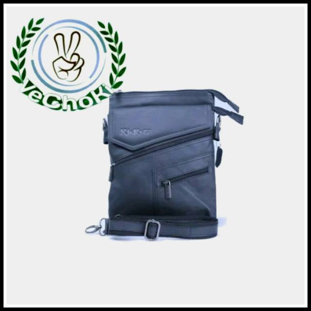 Tas Selempang Pria Full Kulit Sapi Asli - Kickers