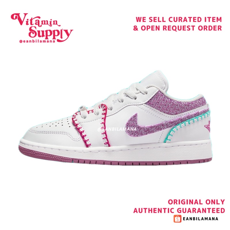 AIR JORDAN 1 LOW 'KNIT' (GS)