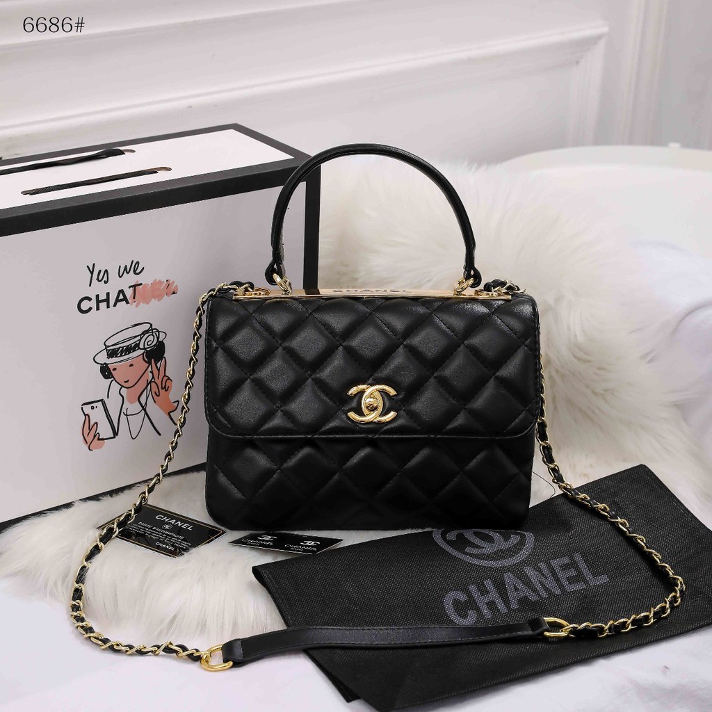 chanel trendy cc caviar