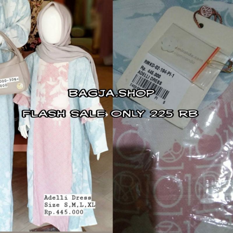 SALE New Adelli Dress Ria Miranda Kids Anak Sofia Dress Ria Miranda