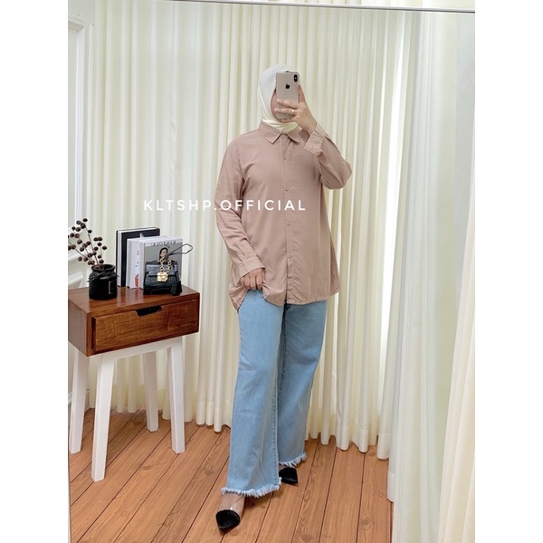 KEMEJA RAYON POLOS