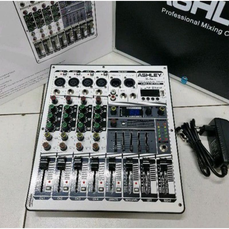 Mixer Audio Ashley 4 Channel M-Four Plus Harcase koper Aluminium Original