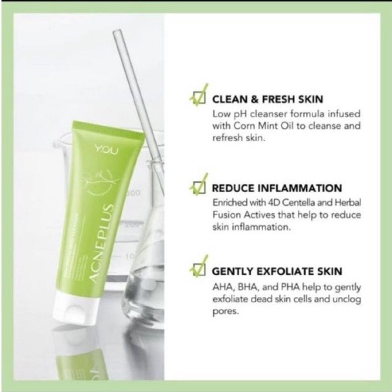 YOU ACNE PLUS PH CALMING CLEANSER 100 gr