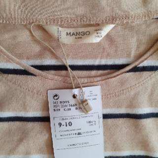  Kaos  mango  kids light brown Shopee Indonesia