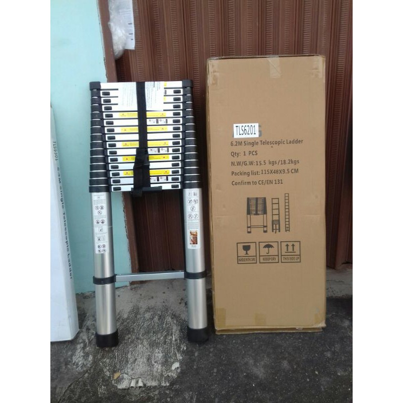 Tangga telescopic 6.2 meter/Tangga alumunium 6.2 meter
