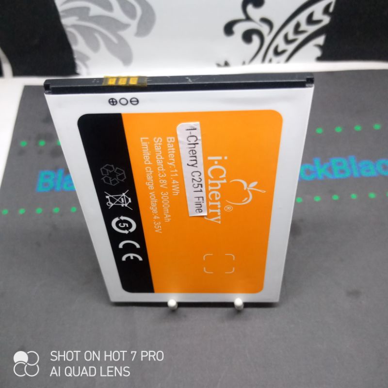 Batrai I-Cherry C251 Fine Batre Icherry c 251 Baterai 3000mAh Ori