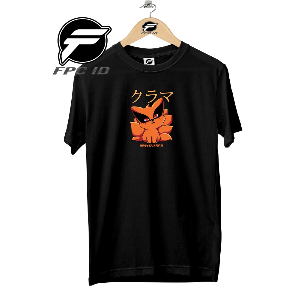 Kaos Anime Naruto Baby Kurama Cotton Combed 30s Baju Atasan Pria T Shirt Wanita Jumbo Oversize Pilihan Favorit Fpc Id