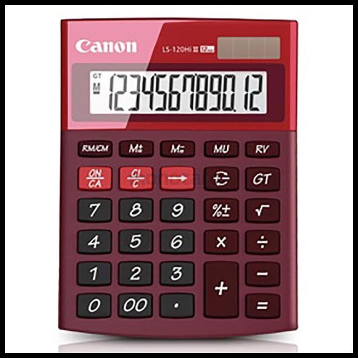 

Kalkulator/Calculator Canon Ls-120Hi Iii (Colour Series) Original