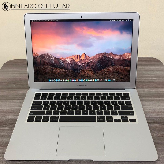 Macbook air 2015 13 inch CORE i5 i7 1.6GHz 8GB 512GB 256GB 128GB SSD Bekas Original