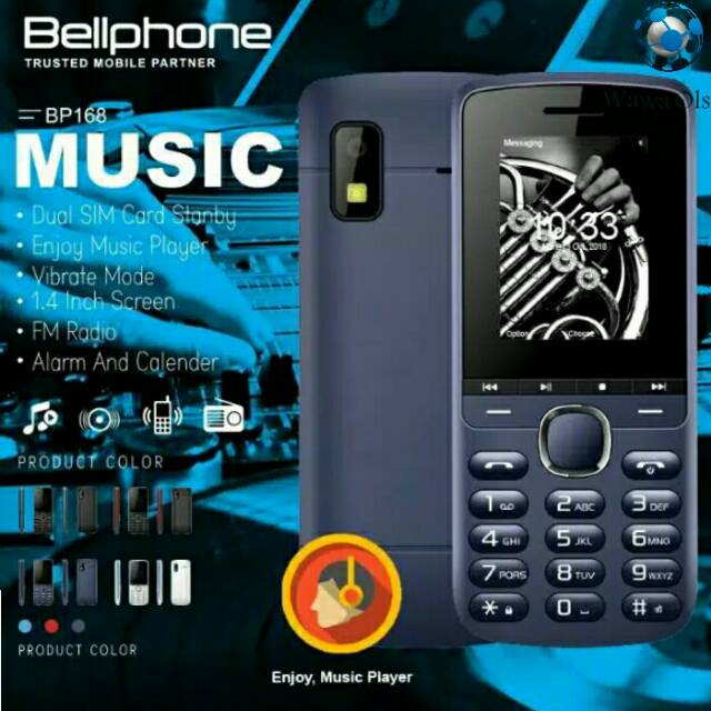 Hp murah / hp bellphone 128 / hp musik