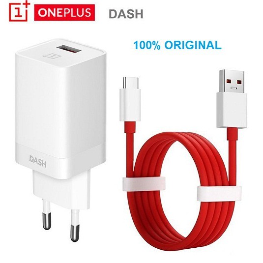 Charger OnePlus DASH Charger DC0504B1GB + Type C Cable DASH Original100%