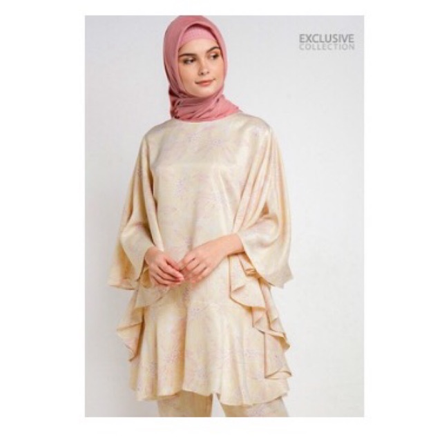 PRELOVED Zalia Ruffled Long Top