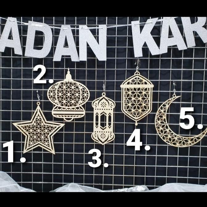 

Aksesoris hiasan dekorasi gantungan hampers lebaran idul fitri