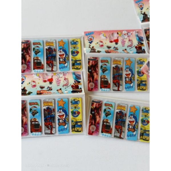 

pembatas buku karakter lucu isi 100 pcs/ penanda kertas buku murah
