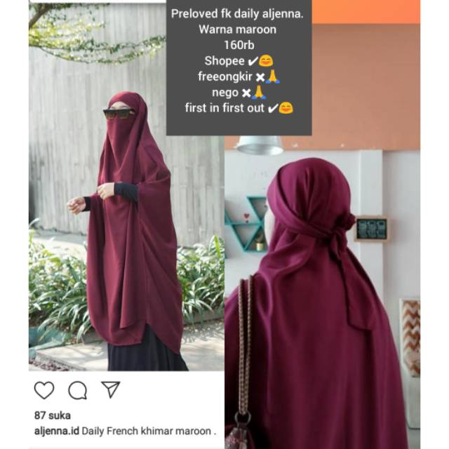 Preloved fk daily aljenna