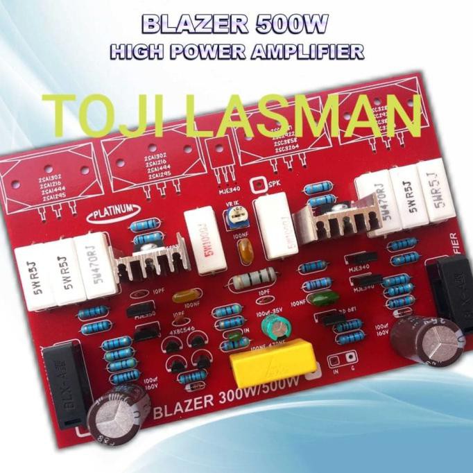 Jual Blazer 500W Kit Pcb Modul Power Mono Platinum 500 Watt Indonesia