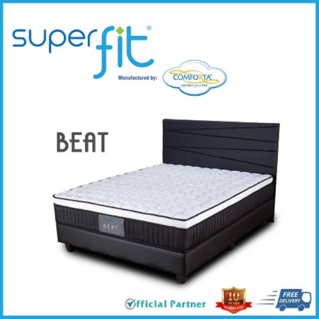 SET / Kasur Comforta Superfit BEAT Spring Bed 100/120/160/180/200 springbed 120x20 160x200 180x200