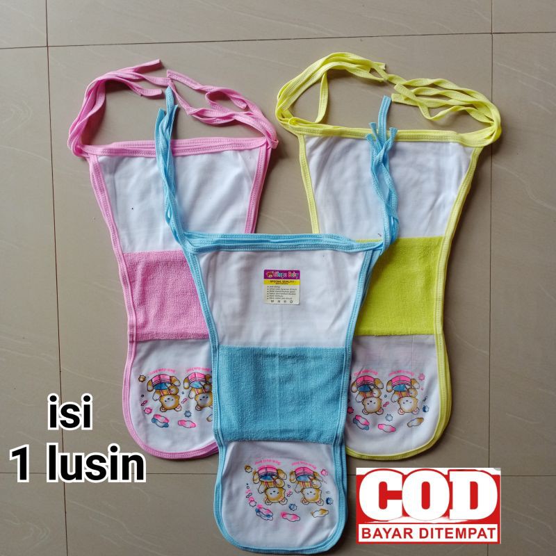 Popok kain bayi cuci isi 12pcs