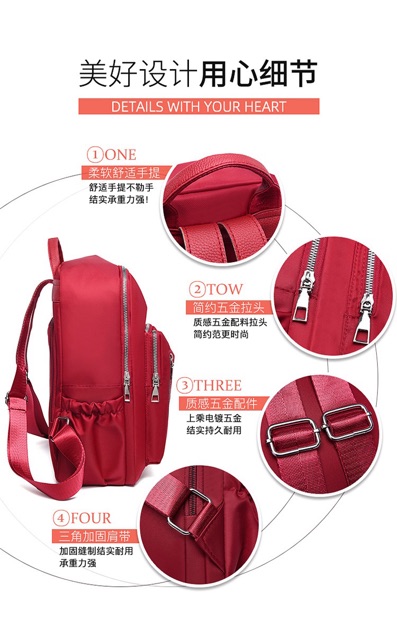 Tas Ransel Wanita Backpack Korea Import 43