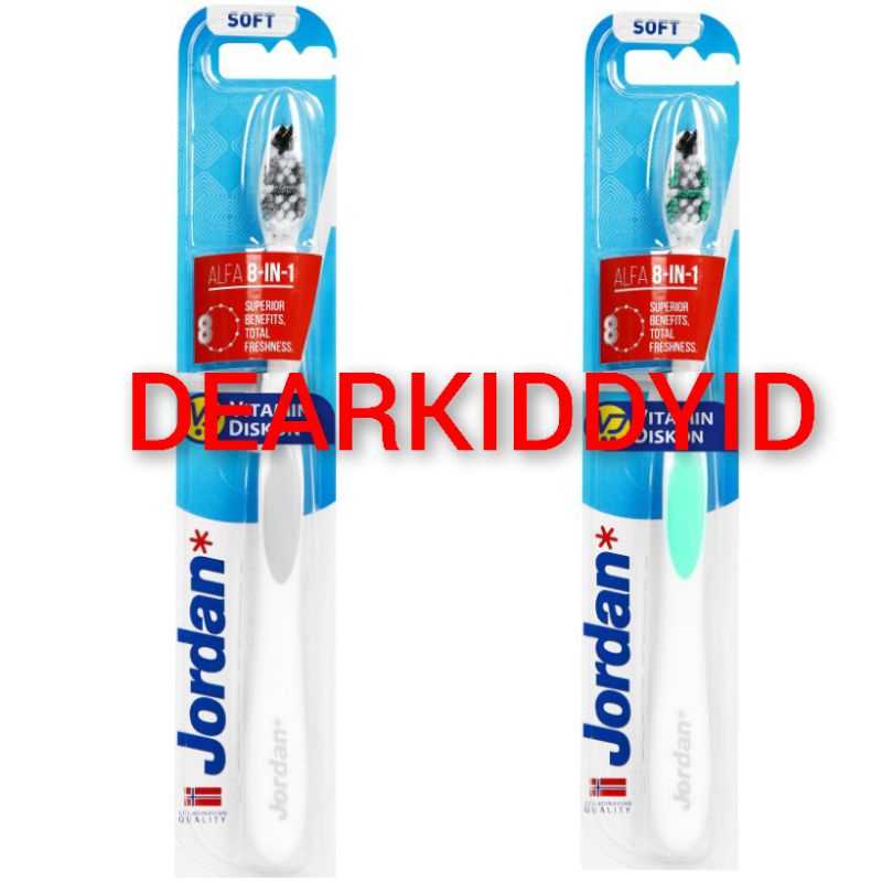 Jordan Toothbrush / Sikat Gigi Anak Karakter Cute Bulu Sikat Soft