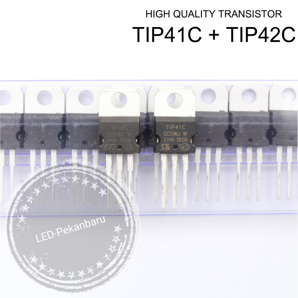 TRANSISTOR ST2 TIP41C TIP42C TIP 41 TIP 42 TIP41 TIP42 MIKA WASER