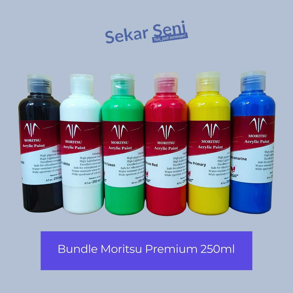 

Cat Akrilik Set Moritsu Acrylic Paint Premium Quality 250 ML
