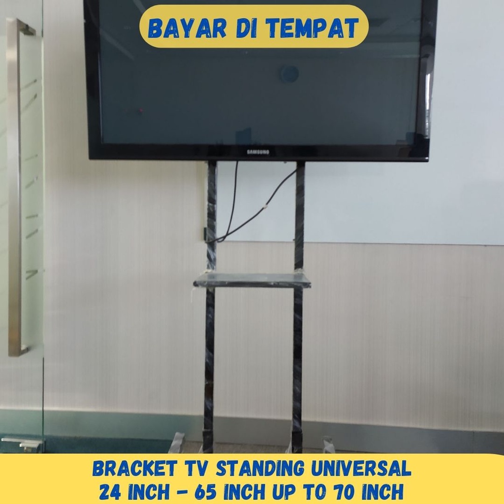 BRACKET TV STANDIND DI BANDUNG / BRACKET STANDING YOGIES / BRACKET STANDING 32 SD 60 INCH / JUAL BRA