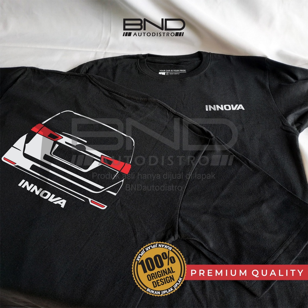 Kaos Toyota Innova Reborn REAR - T-Shirt Toyota Kaos Innova Kijang Innova