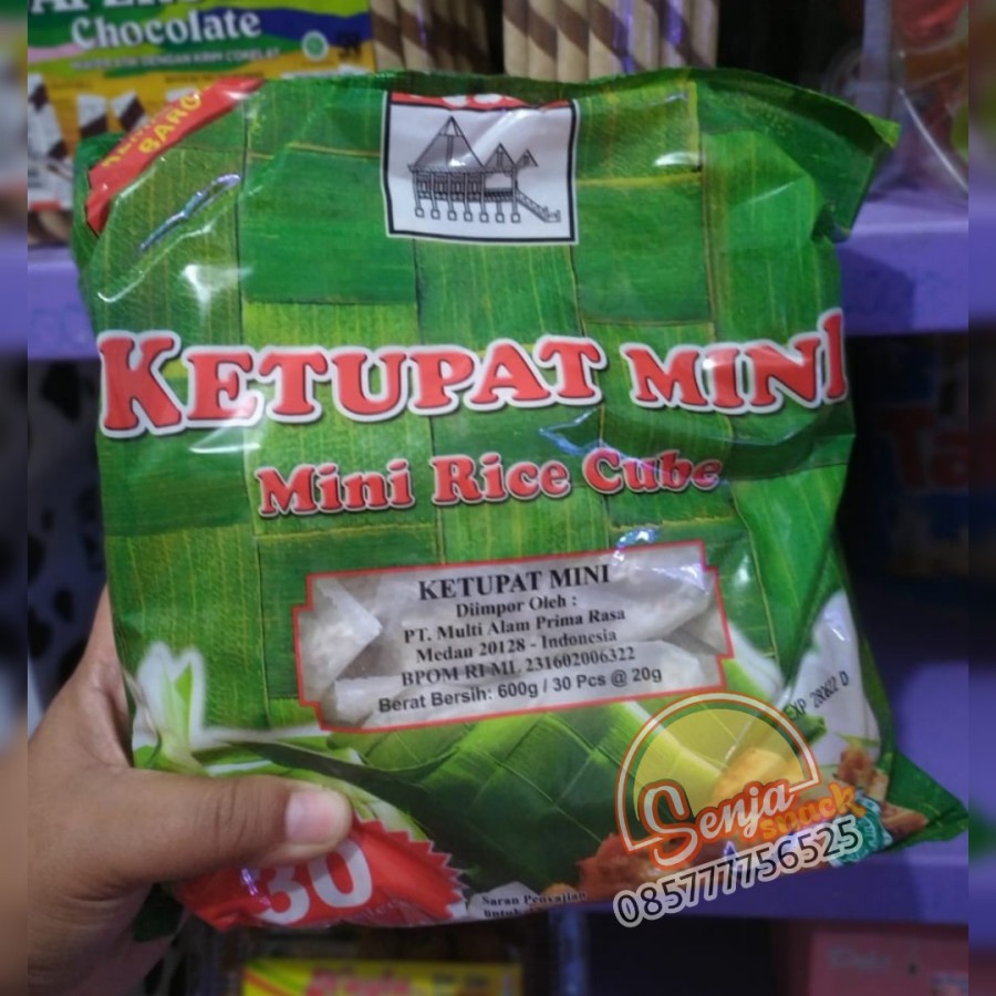 ketupat mini instan adabi isi 30 pcs Lontong - Ketupat Mini Adabi Ketupat Lebaran isi 30 enak dan murah