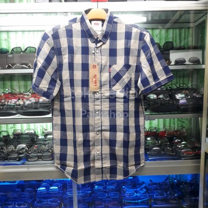 Man | Kemeja Levis Pendek Kotak Import Original