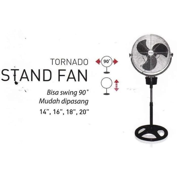 REGENCY Tornado Stand Fan Kipas Angin Berdiri Regency 20&quot; 51cm