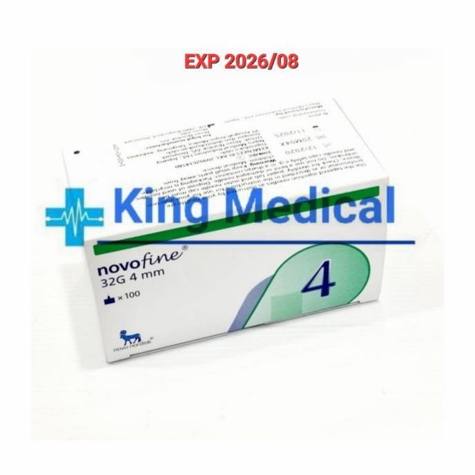 Jarum Insulin Pen Needle Novofine 32 G - 4 Mm Pengganti Novotwist