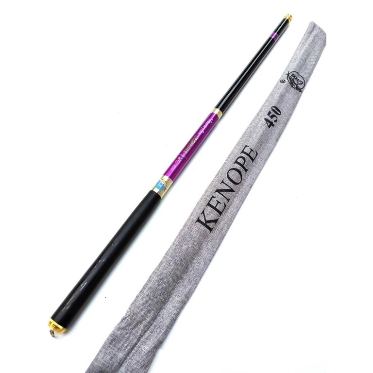 Joran Tegek Orca Kenope 360 450 540 Ruas Panjang Carbon kaku Ringan