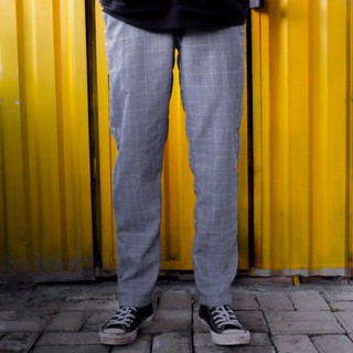  Celana  Tartan  Abu  Abu  Shopee Indonesia
