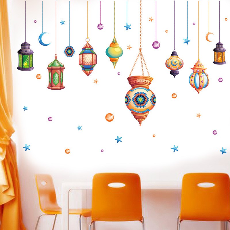 Reliza Wall Sticker Lampu Gantung CHANDELIER LAMP Stiker Dinding LDR9263